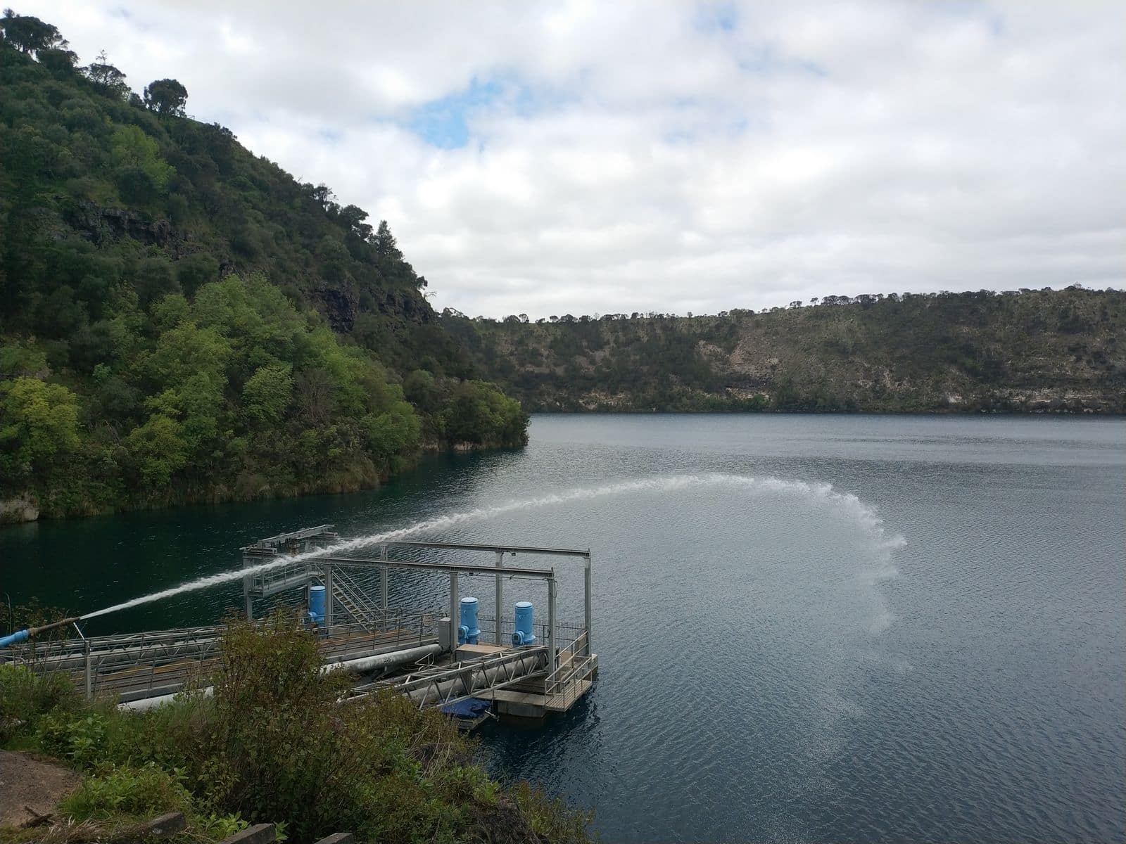 blue lake aquifer tour