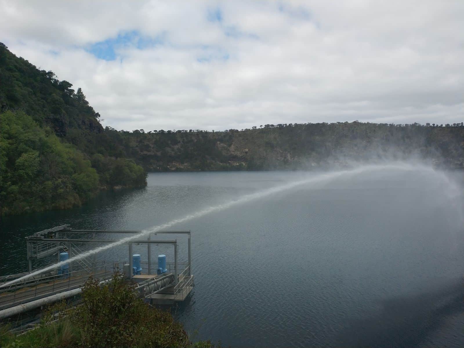 blue lake aquifer tour