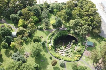 Umpherston Sinkhole Cave Garden Address History Mount